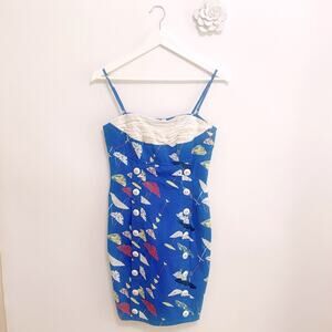 Anthropologie Plenty by Tracy Reese Art Deco Dress